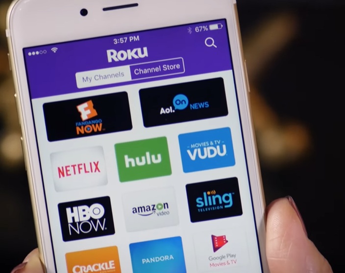 the roku app for android